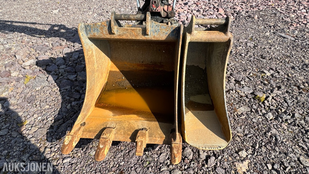 2021 Kobelco SK75SR-7. R3 m/gripekasset 3 skuffer, sentralsmøring, dieselfyllepumpe