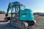 2021 Kobelco SK75SR-7. R3 m/gripekasset 3 skuffer, sentralsmøring, dieselfyllepumpe