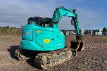 2021 Kobelco SK75SR-7. R3 m/gripekasset 3 skuffer, sentralsmøring, dieselfyllepumpe