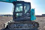 2021 Kobelco SK75SR-7. R3 m/gripekasset 3 skuffer, sentralsmøring, dieselfyllepumpe