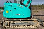 2021 Kobelco SK75SR-7. R3 m/gripekasset 3 skuffer, sentralsmøring, dieselfyllepumpe