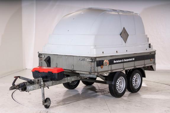 2021 Tredal T-15-BBK ADR-godkjent boggitilhenger – 1500 kg