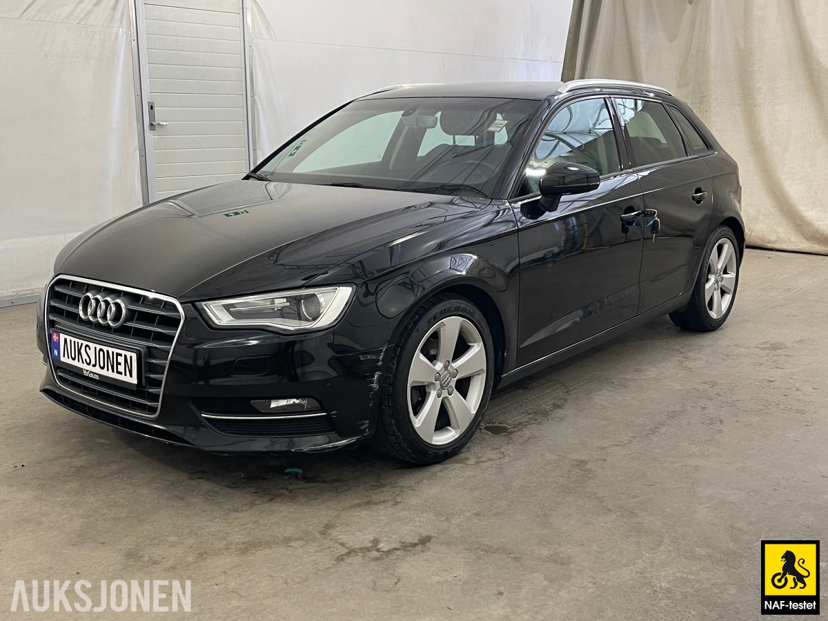2016 Audi A3 AMBITION AUTOMAT HENGERFESTE SPORTSSETER NAVI CRUISE
