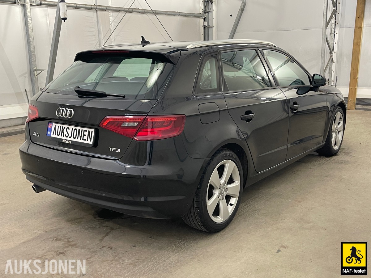 2016 Audi A3 AMBITION AUTOMAT HENGERFESTE SPORTSSETER NAVI CRUISE