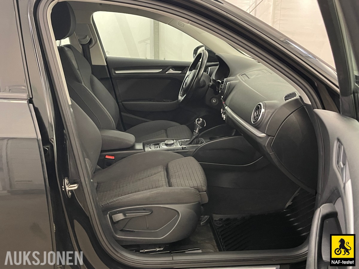 2016 Audi A3 AMBITION AUTOMAT HENGERFESTE SPORTSSETER NAVI CRUISE