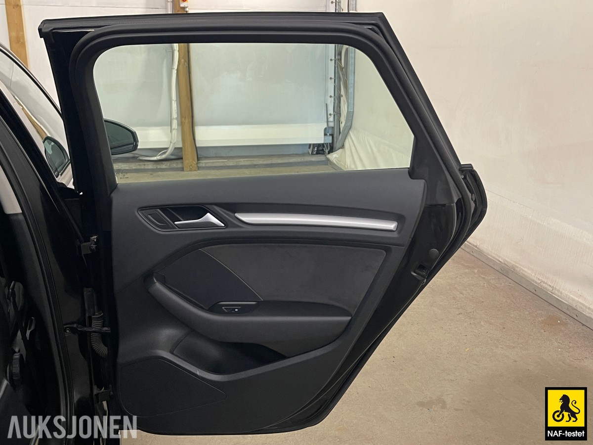 2016 Audi A3 AMBITION AUTOMAT HENGERFESTE SPORTSSETER NAVI CRUISE