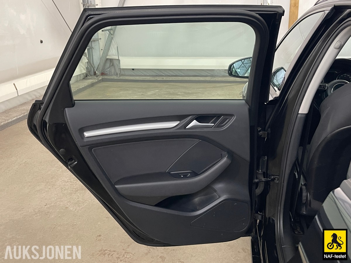 2016 Audi A3 AMBITION AUTOMAT HENGERFESTE SPORTSSETER NAVI CRUISE