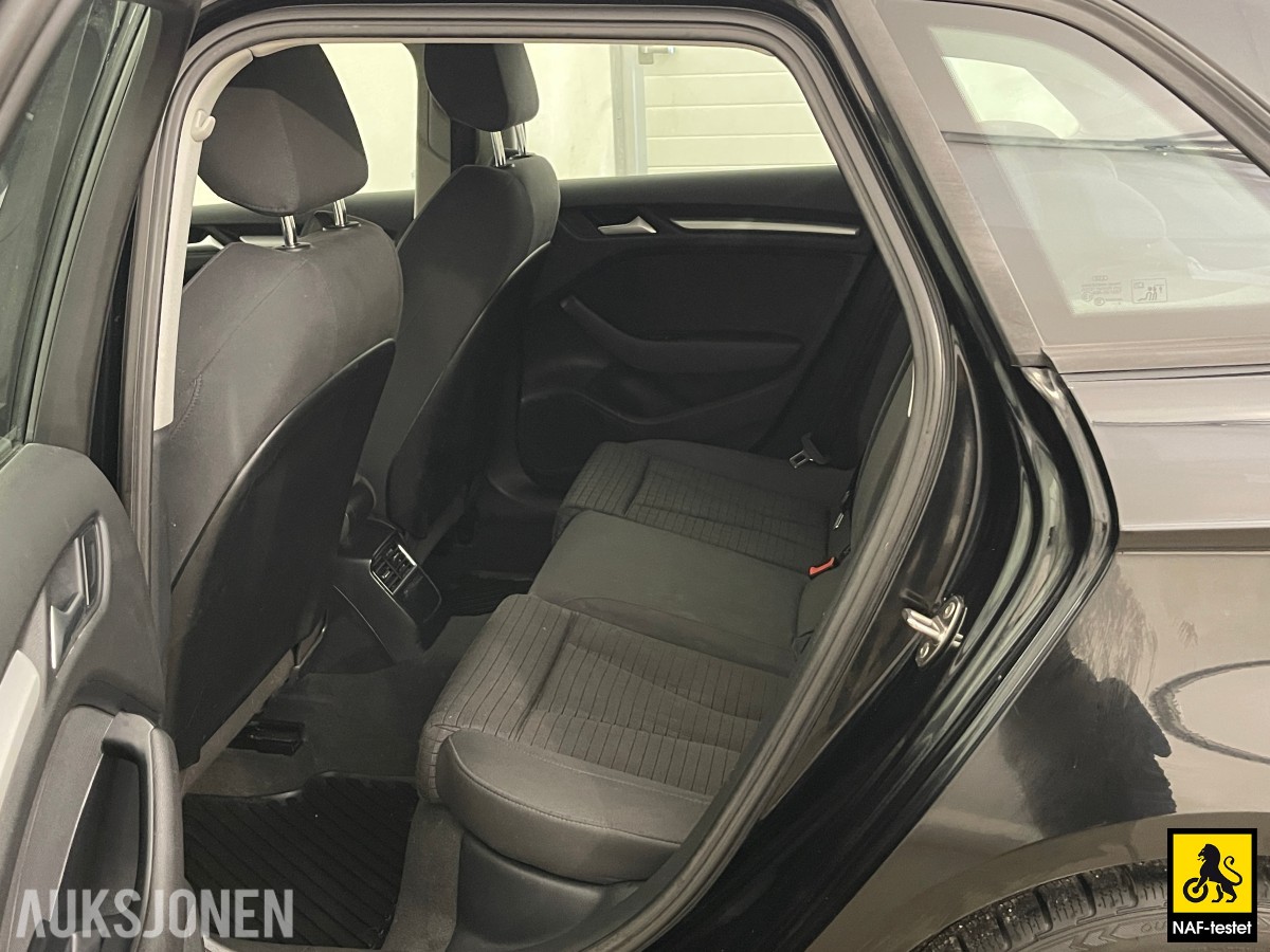 2016 Audi A3 AMBITION AUTOMAT HENGERFESTE SPORTSSETER NAVI CRUISE