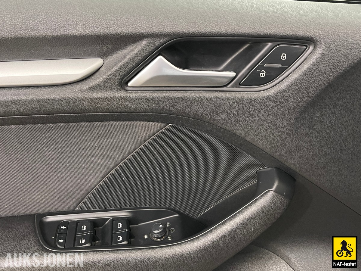 2016 Audi A3 AMBITION AUTOMAT HENGERFESTE SPORTSSETER NAVI CRUISE