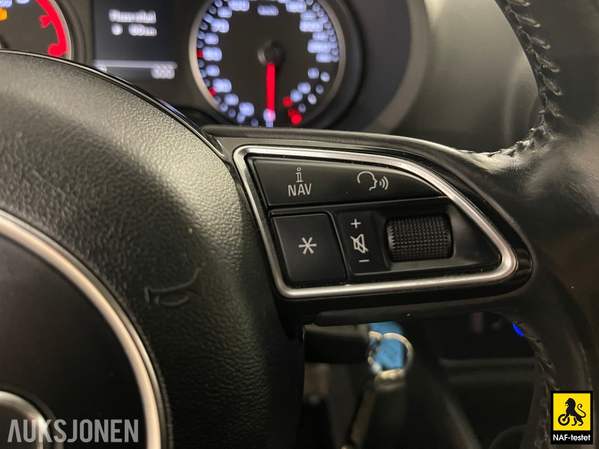 2016 Audi A3 AMBITION AUTOMAT HENGERFESTE SPORTSSETER NAVI CRUISE
