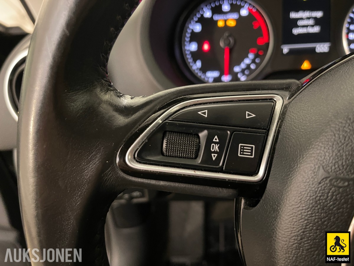 2016 Audi A3 AMBITION AUTOMAT HENGERFESTE SPORTSSETER NAVI CRUISE