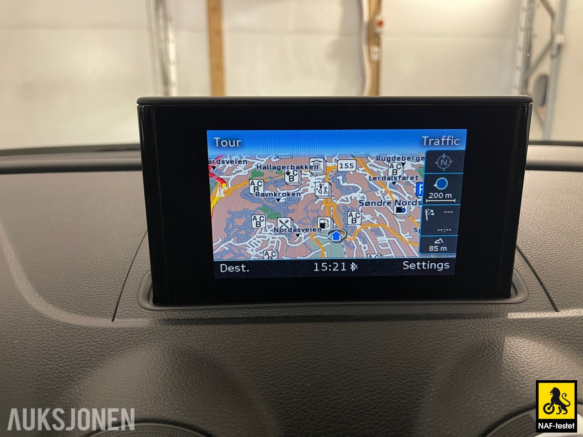 2016 Audi A3 AMBITION AUTOMAT HENGERFESTE SPORTSSETER NAVI CRUISE