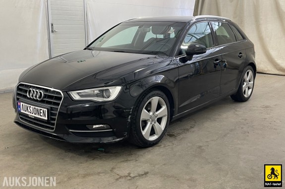 2016 Audi A3 AMBITION AUTOMAT HENGERFESTE SPORTSSETER NAVI CRUISE
