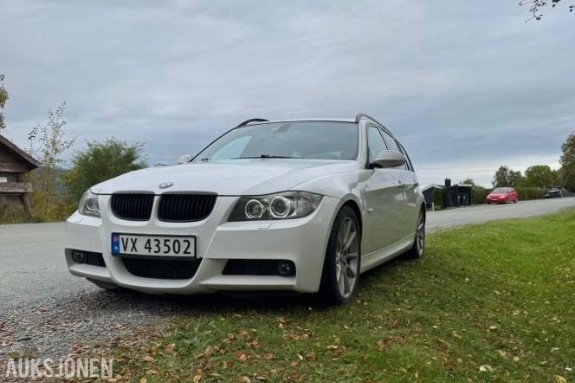 2007 BMW 3-serie, 320D 2.0 163hk AUTOMAT DEFA SKINN SOLTAK EU OK 03.2027, 270000km