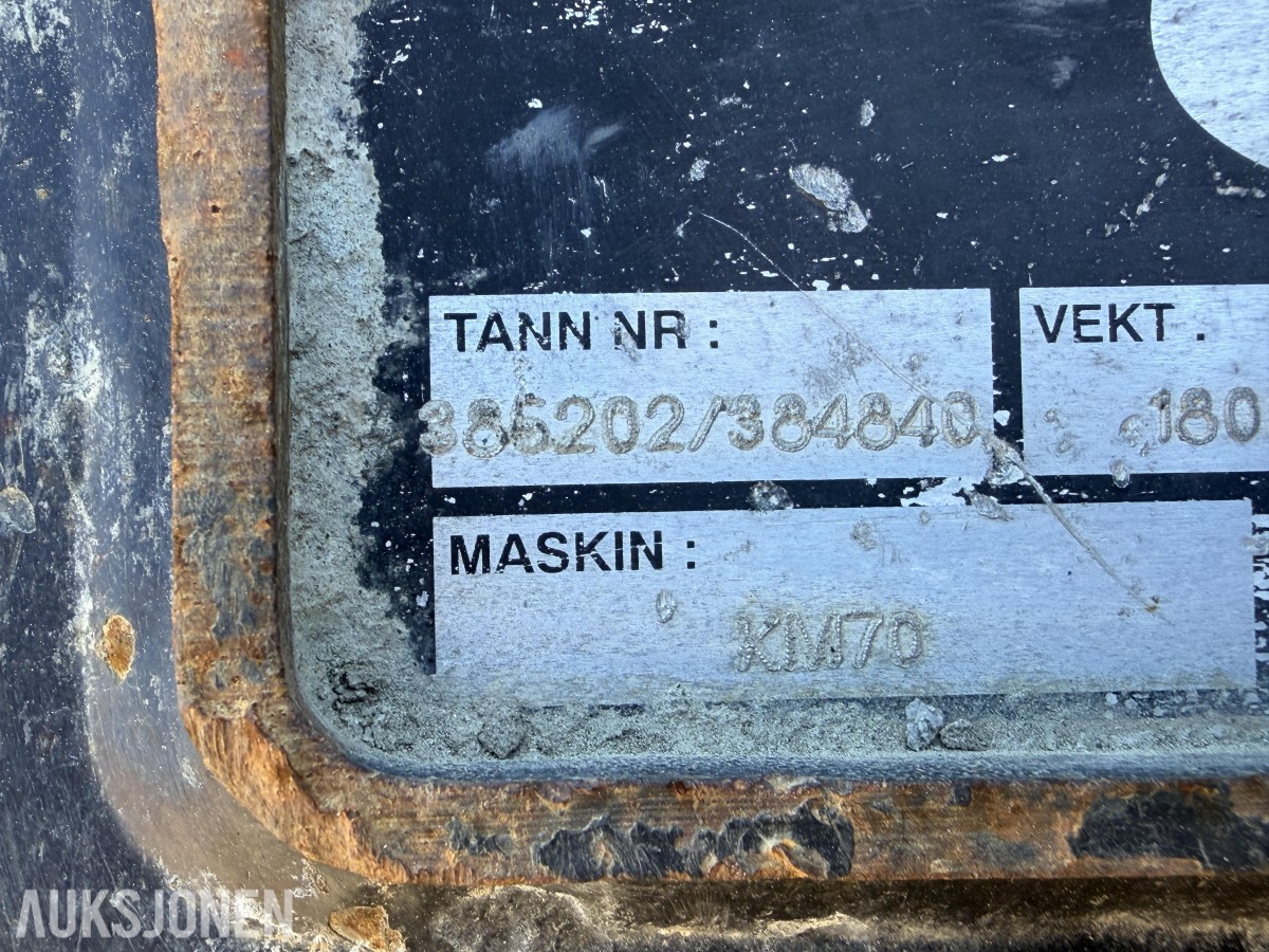 2024 Klepp Mek Lasteskuffe KM70 1700L