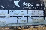 2024 Klepp Mek Lasteskuffe KM70 1700L