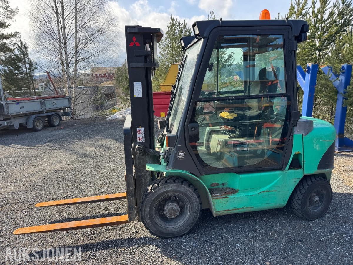 2000 Mitsubishi FD25K truck / 2584 timer