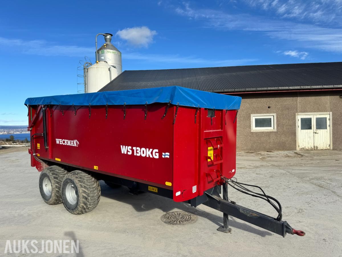 2025 Weckman Ws130Kg volumhenger kornhenger