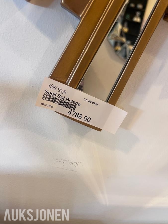 Luksuriøst speil