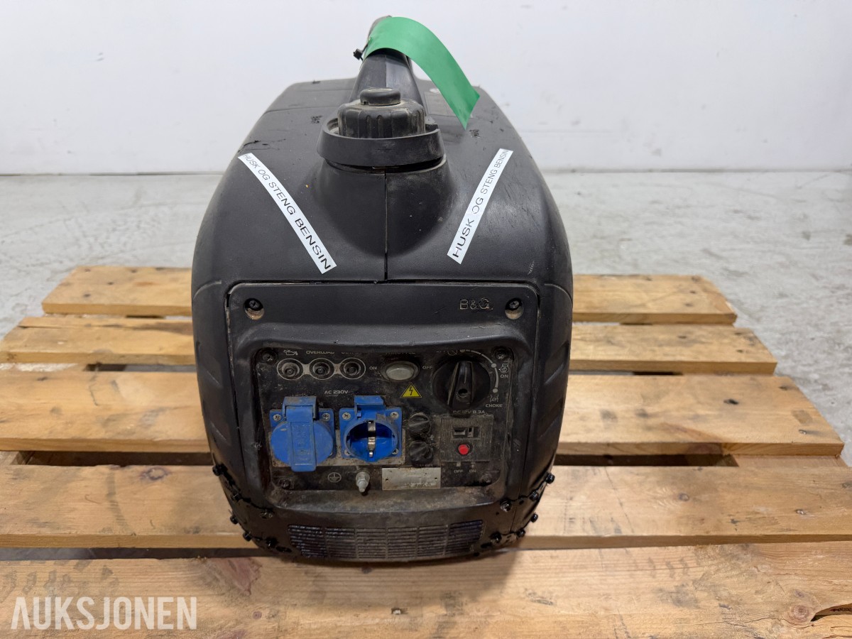 Loncin 3000i inverter strømaggregat 230V