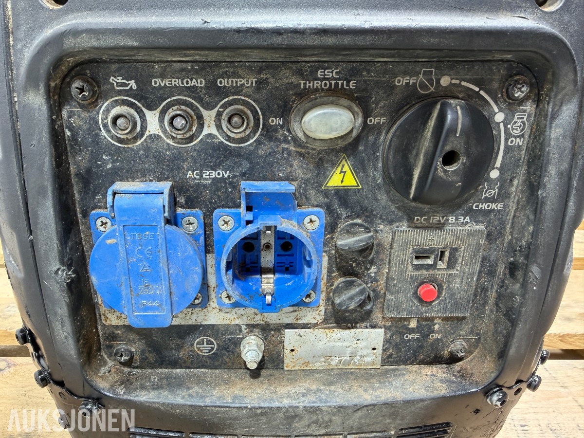 Loncin 3000i inverter strømaggregat 230V