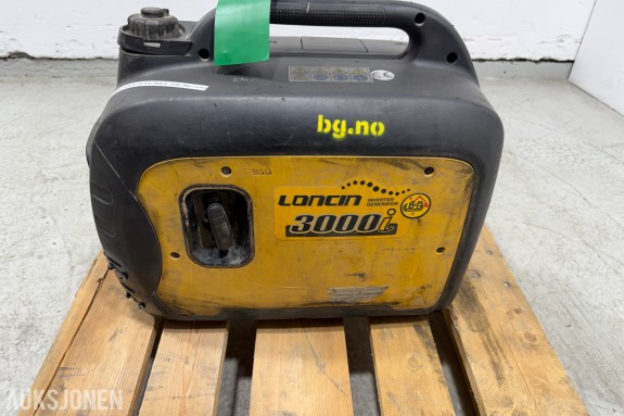Loncin 3000i inverter strømaggregat 230V