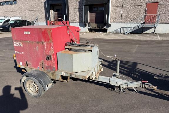 2008 Wacker Neuson E350M Ground Heater CE hydronisk byggvarmer / varmesentral