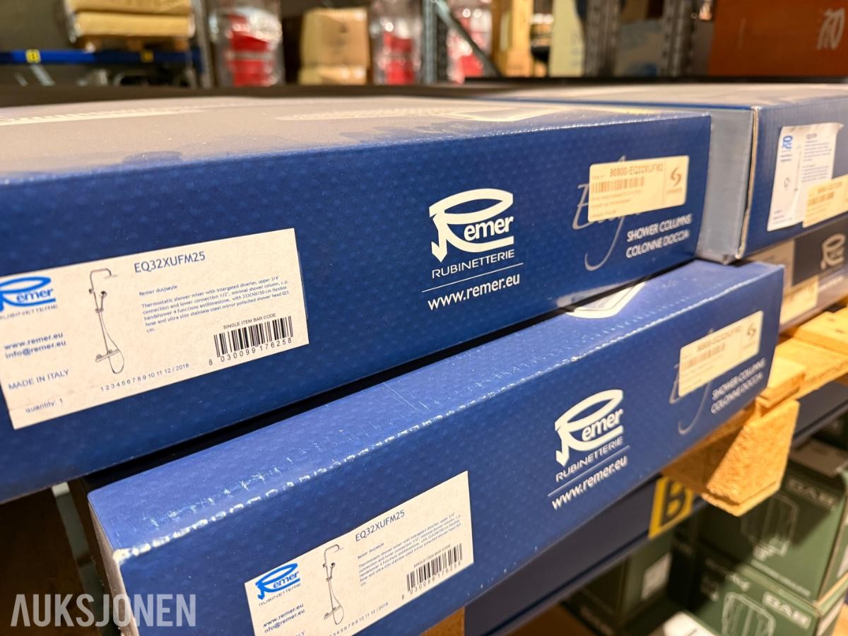 VAREPARTI – DUSJER OG ARMATURER – REMER RUBINETTERIE