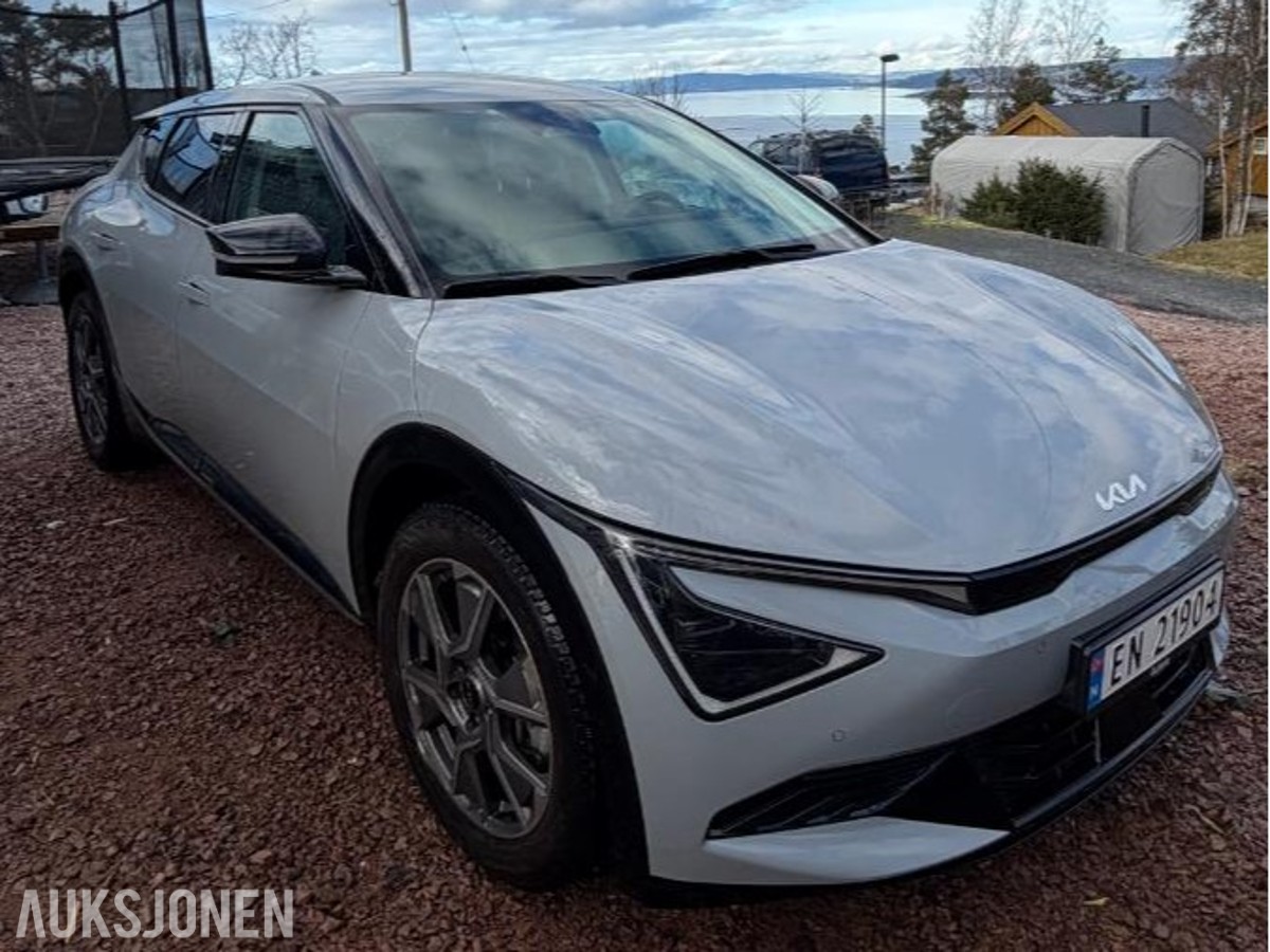 2025 Kia EV6, Exclusive Plus 84kWh AWD adaptiv cruisekontroll varmepumpe, 20000km