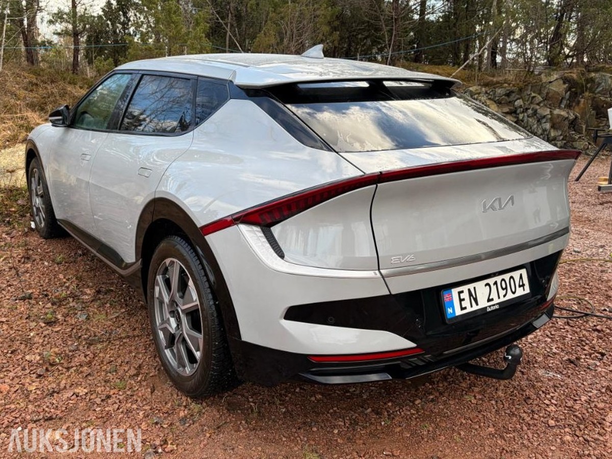 2025 Kia EV6, Exclusive Plus 84kWh AWD adaptiv cruisekontroll varmepumpe, 20000km