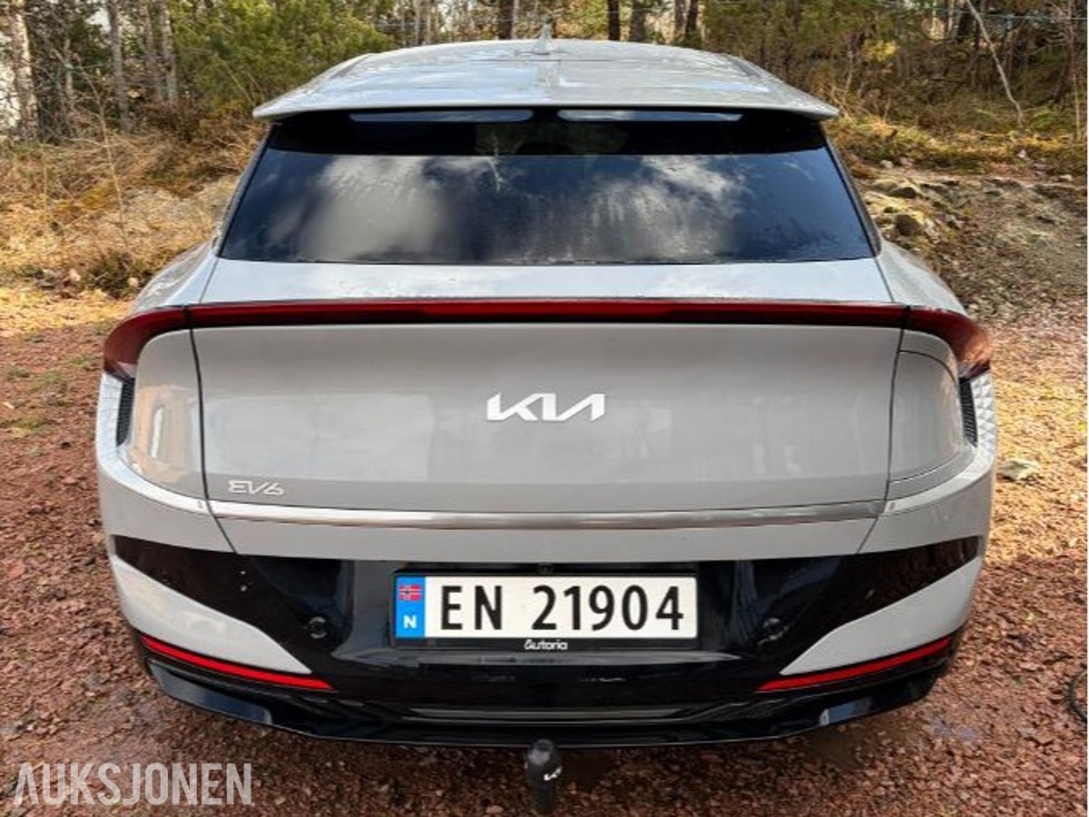 2025 Kia EV6, Exclusive Plus 84kWh AWD adaptiv cruisekontroll varmepumpe, 20000km