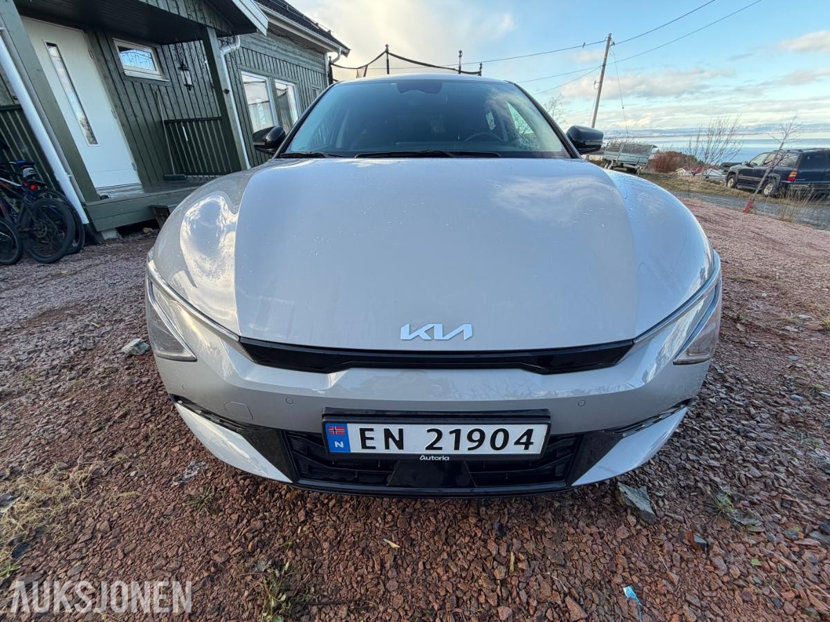 2025 Kia EV6, Exclusive Plus 84kWh AWD adaptiv cruisekontroll varmepumpe, 20000km