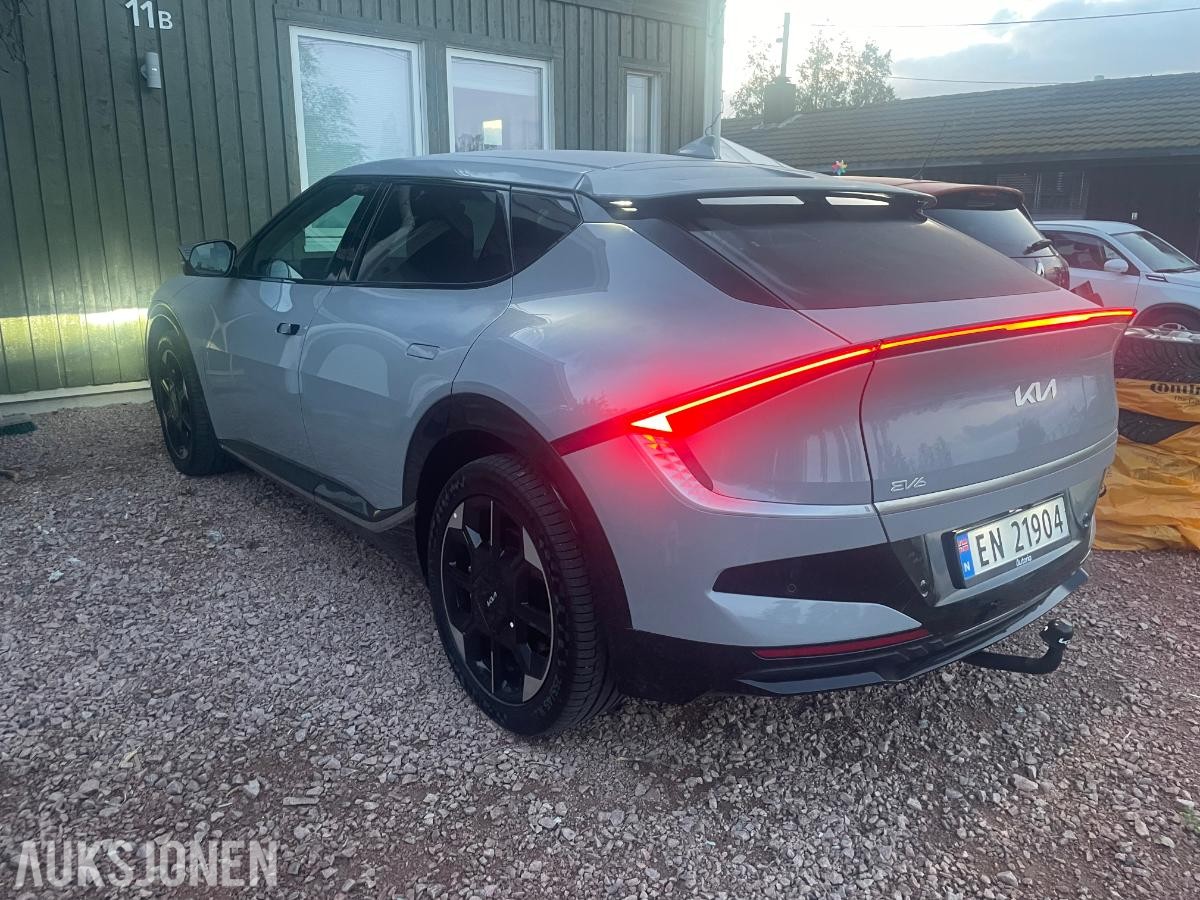 2025 Kia EV6, Exclusive Plus 84kWh AWD adaptiv cruisekontroll varmepumpe, 20000km