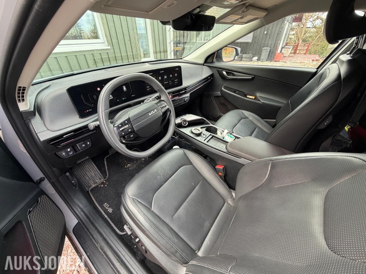 2025 Kia EV6, Exclusive Plus 84kWh AWD adaptiv cruisekontroll varmepumpe, 20000km