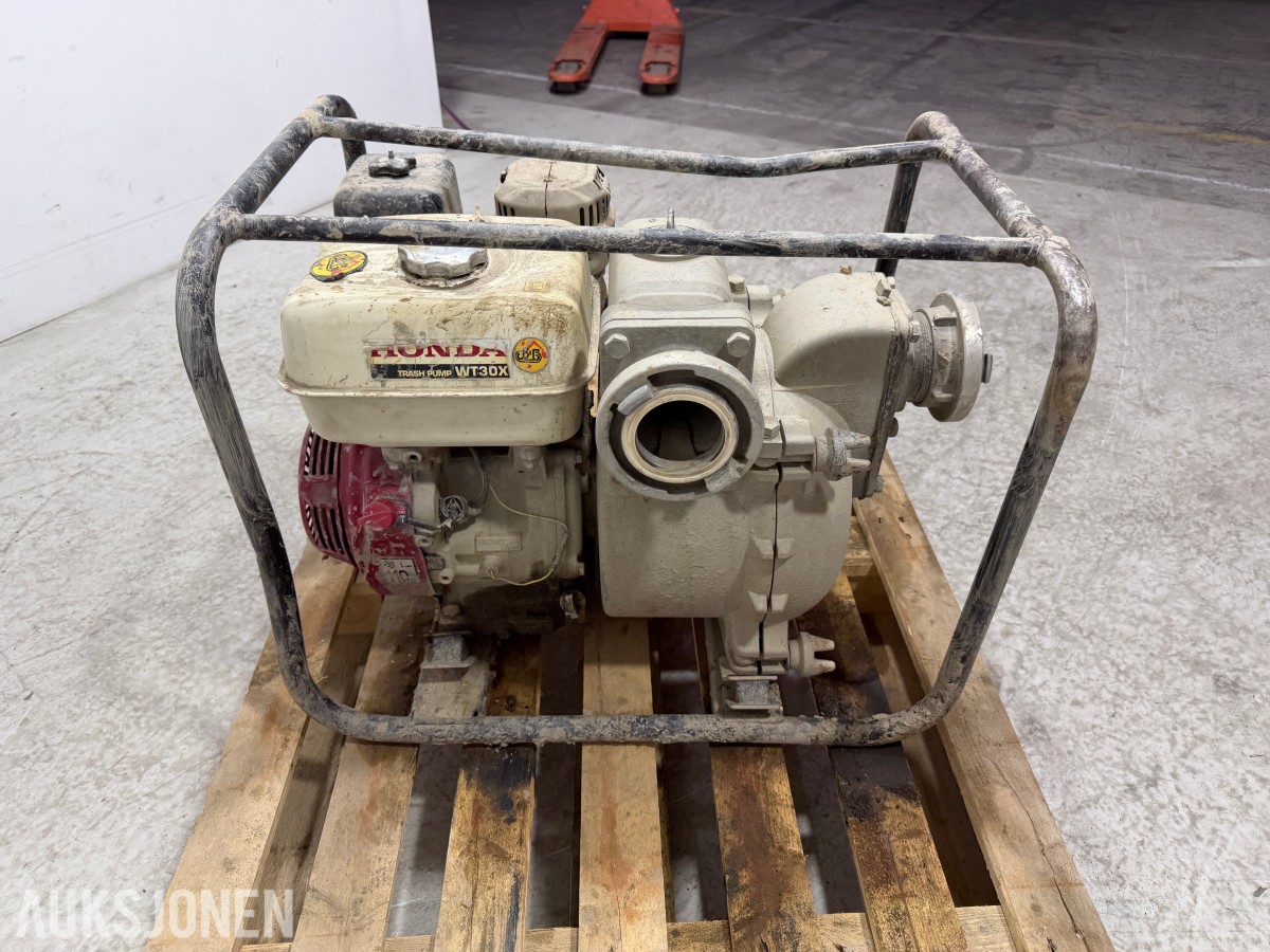 Honda WT30X vannpumpe med GX270 motor