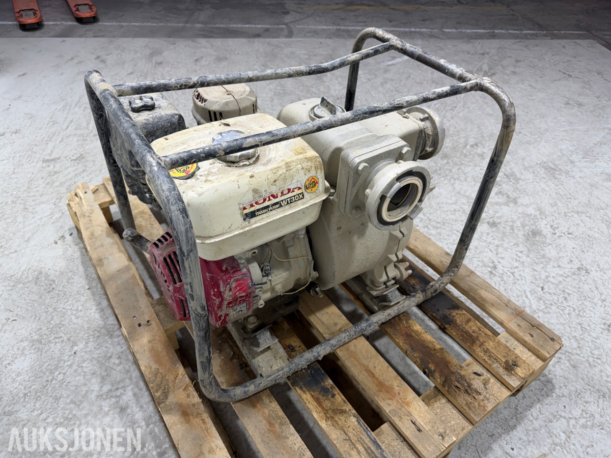 Honda WT30X vannpumpe med GX270 motor