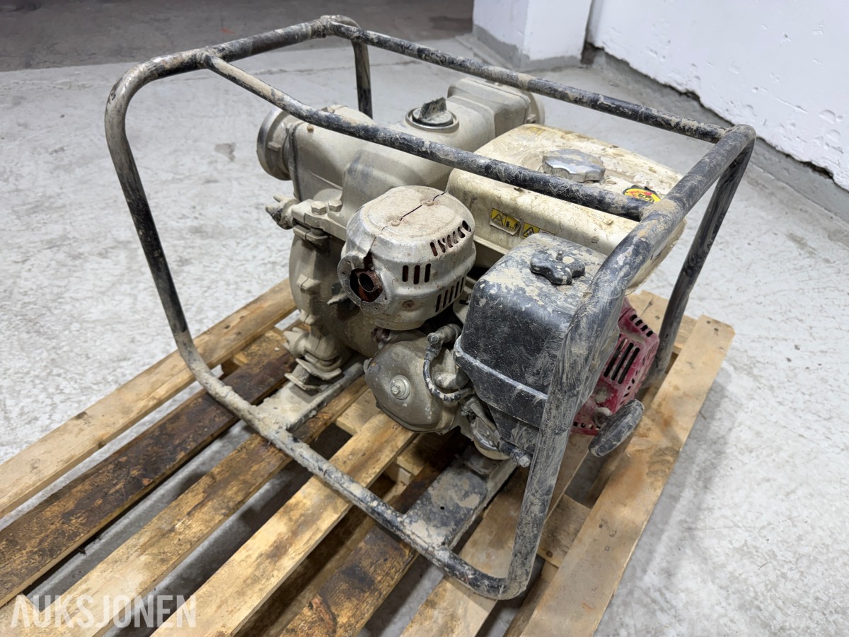 Honda WT30X vannpumpe med GX270 motor