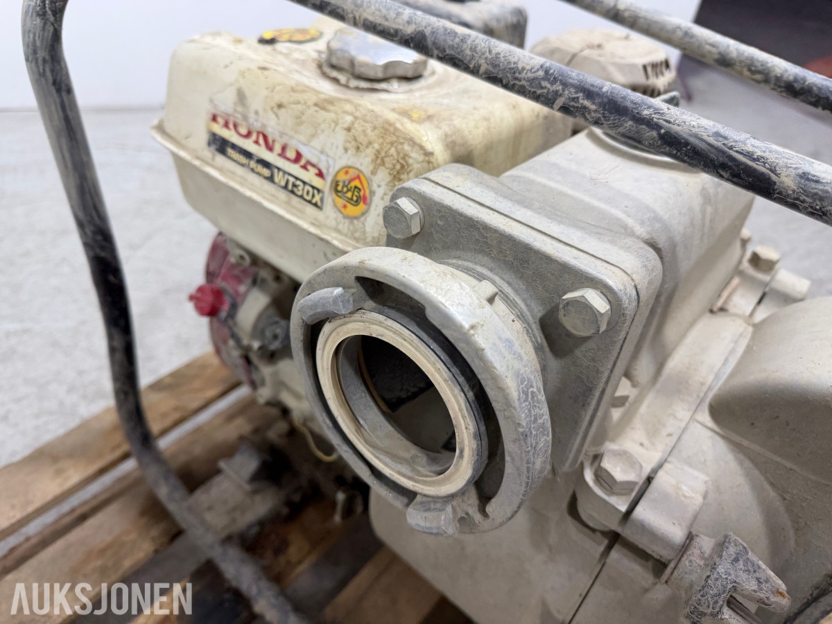 Honda WT30X vannpumpe med GX270 motor