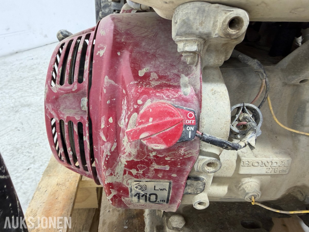 Honda WT30X vannpumpe med GX270 motor