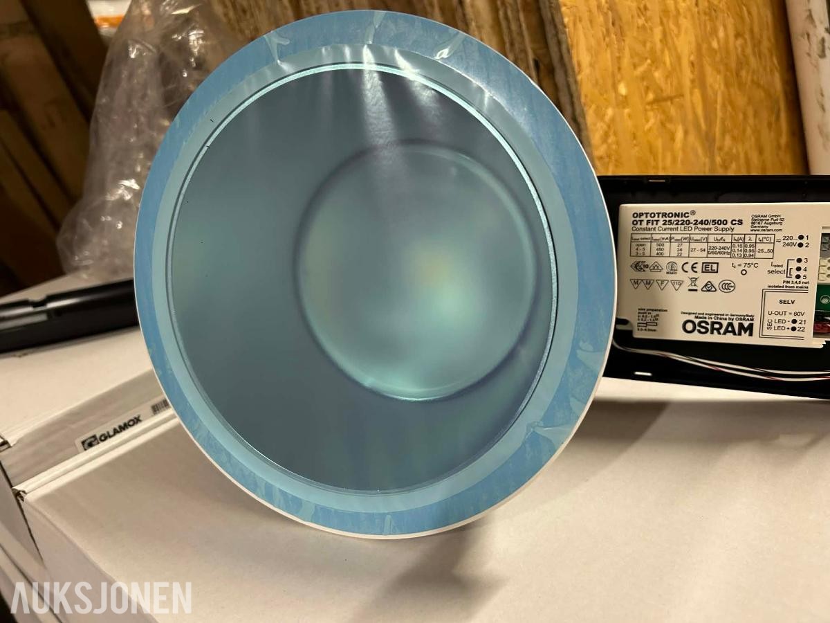 Glamox Downlights/Spotter, D70-R195 2200 Glamox, 10 STK HELT NYE