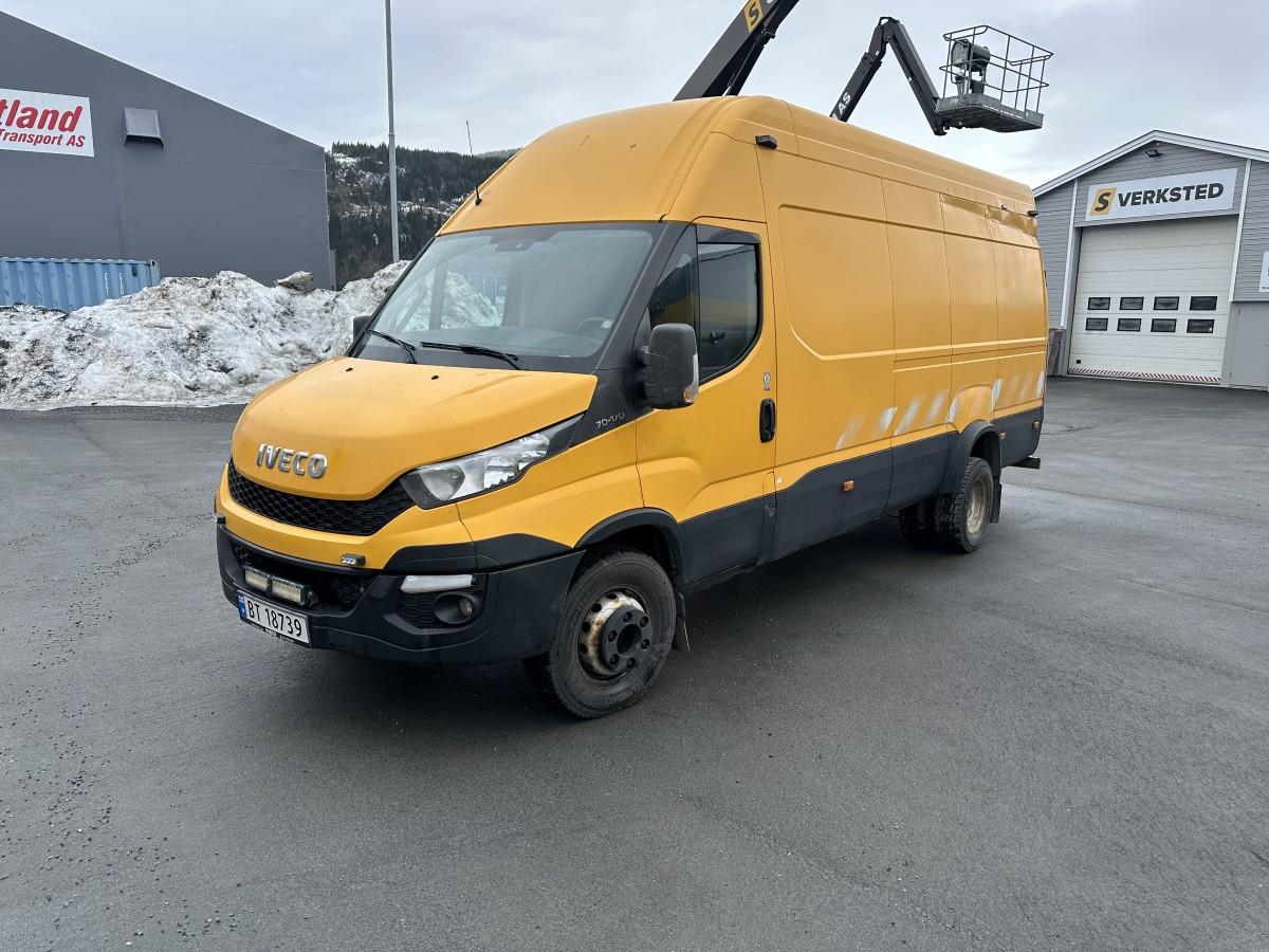 2015 Iveco Daily 70C17 Kassebil – 170HK – EU OK – Rep.objekt