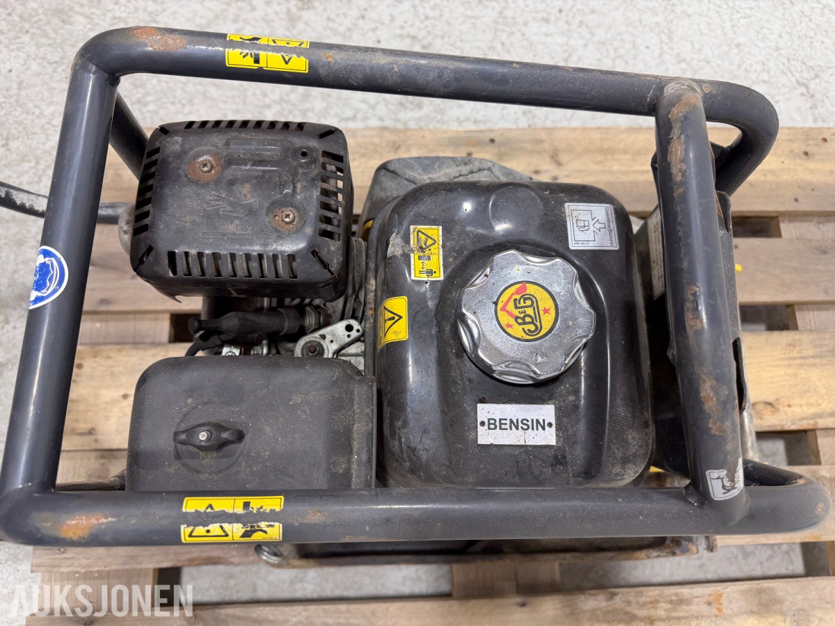 2025 Bomag BP 20/45 Vibrasjonsplate m/Honda GX160 – 92 kg
