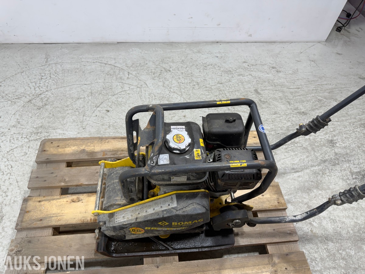 2025 Bomag BP 20/45 Vibrasjonsplate m/Honda GX160 – 92 kg