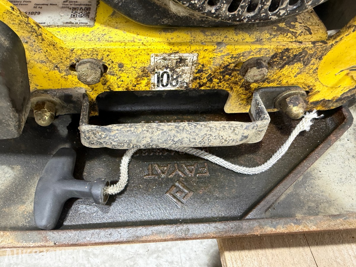 2025 Bomag BP 20/45 Vibrasjonsplate m/Honda GX160 – 92 kg