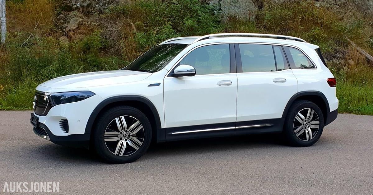2022 Mercedes-Benz EQB 300 4MATIC 7-seter cruisekontroll ryggekamera 