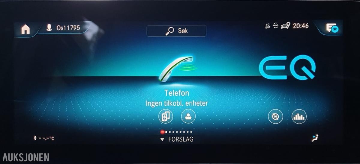 2022 Mercedes-Benz EQB 300 4MATIC 7-seter cruisekontroll ryggekamera 