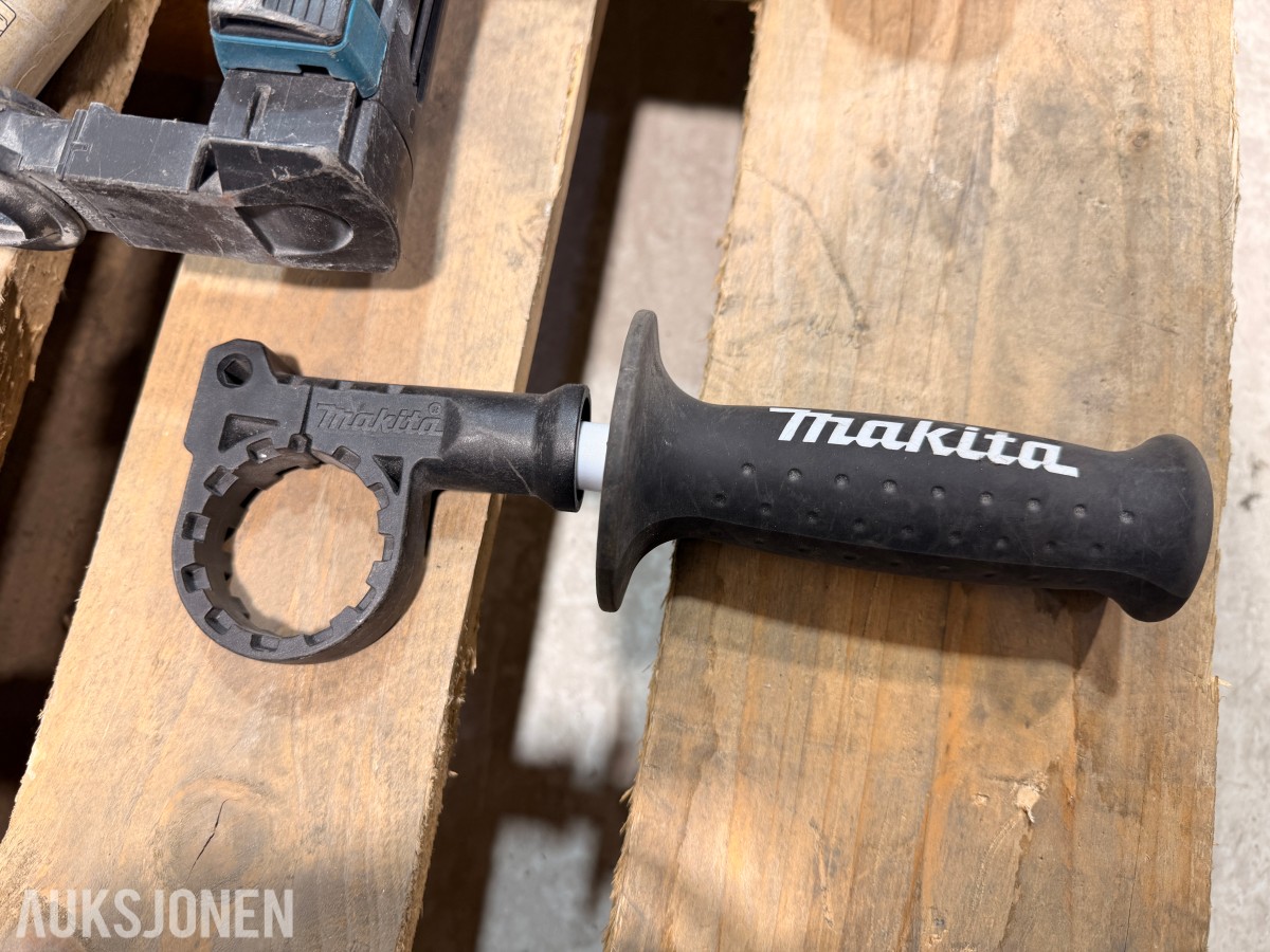 Stor Makita verktøypakke – vinkelsliper, borhammere, driller, platesaks m.m.