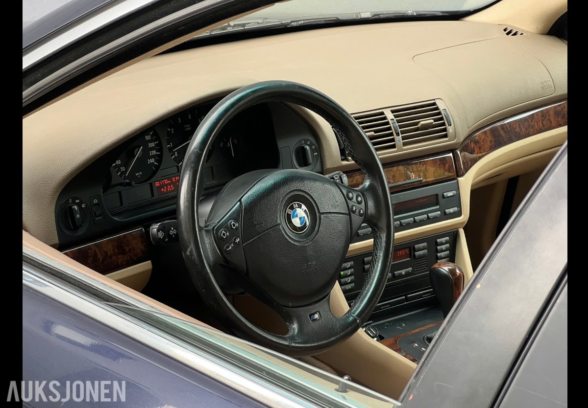 1999 BMW 523IA 2.5 170hk automat cruisekontroll eu ok til 07.2027