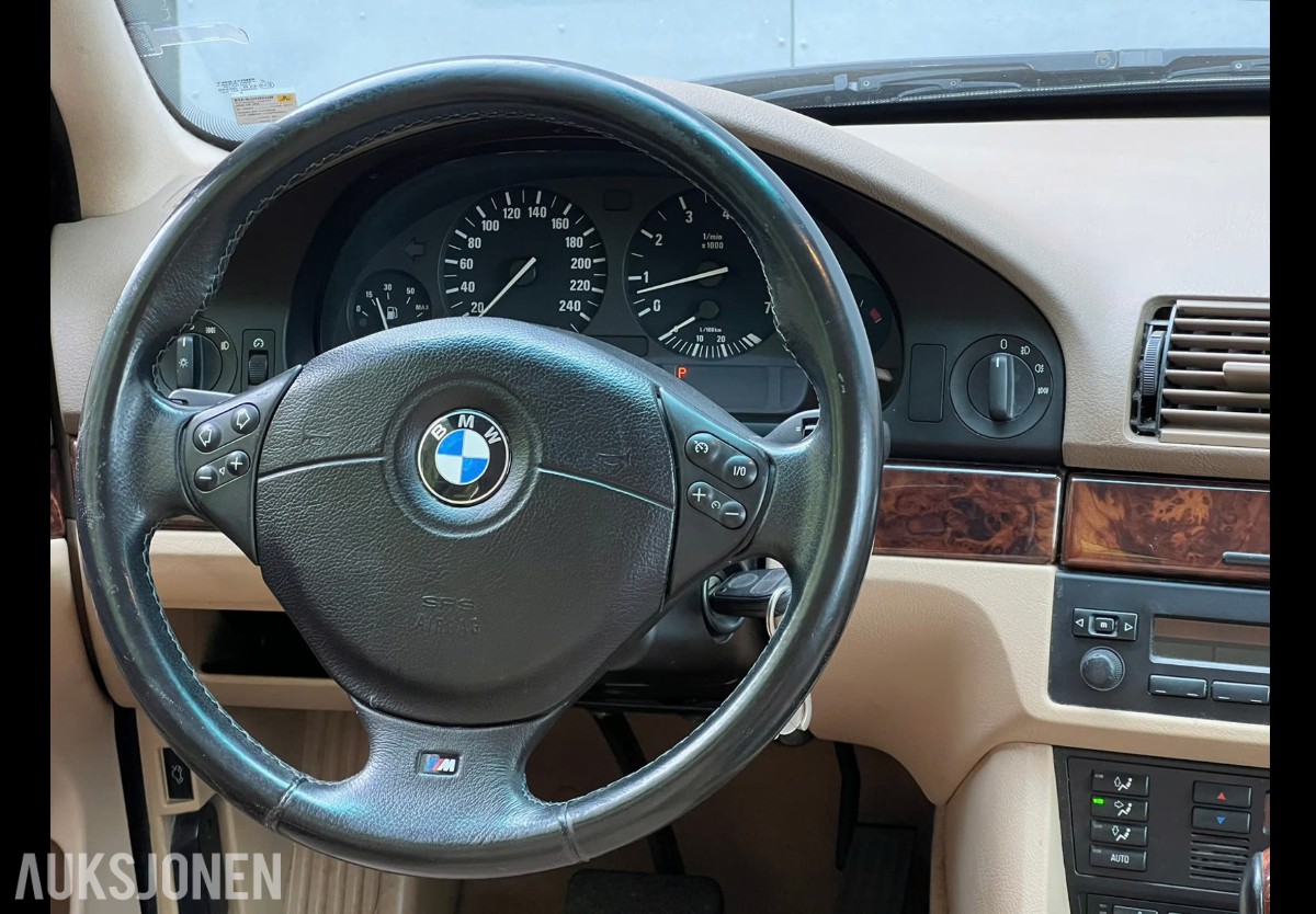 1999 BMW 523IA 2.5 170hk automat cruisekontroll eu ok til 07.2027