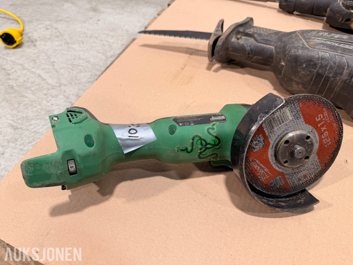 HiKOKI / Hitachi 18V–36V verktøypakke